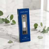 Boîte en carton recyclé de luxe personnalisée pour cartouches de 3 ml, boîte d'échantillons avec plateau pour cartouches