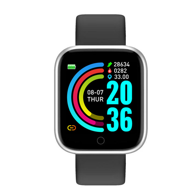 Factory Price Smartwatch D20 1.44 Inch Screen with Ip67 Waterproof Healthy Fitness Tracker Fitpro App Smart Watch Y68