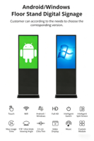 Terminal de Pantalla Táctil Interactiva para Interiores con Sistema Android, Kiosco de Autoservicio, Señalización Digital, Pantalla Publicitaria con Soporte SDK