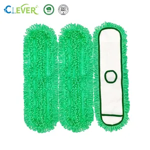 192*16.5cm Cleanroom Pocket Mop Flat Pad Floor Cleaning Tool Flat Dust Mop Head