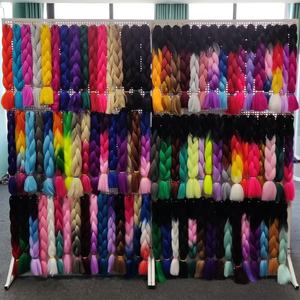 Yaki synthétique Jumbo Ombre tressage <span class=keywords><strong>cheveux</strong></span> en gros 100g africain Crochet tresses <span class=keywords><strong>cheveux</strong></span> 24 pouces tressage synthétique Extensions de <span class=keywords><strong>cheveux</strong></span> - Product Image 3