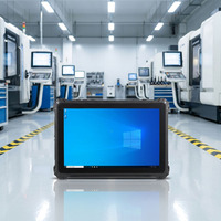 Tableta Robusta con Windows de Alto Brillo de 1000nits, 10.1 Pulgadas, Procesador Intel I5 I7, PC Robusta con Windows 11, Escáner de Código de Barras 2D NFC, Puerto RJ45