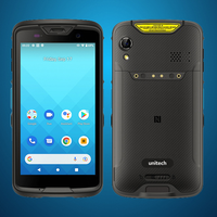 Smartphone PDA d'entreprise Unitech EA520, écran tactile 5 pouces, système d'exploitation Android, NFC, RFID, code-barres 2D pour utilisation en entrepôt, léger, robuste, en stock
