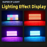 Iluminación Estroboscópica LED RGBW de 300W y 8 Zonas, DMX512 RDM, Cuerpo de Aluminio, para Escenarios y Fiestas
