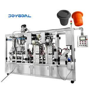 shanghai JOYGOAL high speed coffee capsules filling sealing machine for aluminum nespresso capsule K cup Dolce Gusto