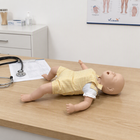 Modèle d'entraînement à l'obstruction des voies respiratoires chez l'infant, modèle d'infarctus, mannequin PVC pour la manœuvre de Heimlich et la RCP pour l'enseignement des premiers secours, certifié CE