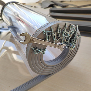 Nhà Máy bán hàng trực tiếp chống côn trùng linh hoạt tấm tiêu chuẩn cuộn mềm gấp trong suốt <span class=keywords><strong>PVC</strong></span> Dải rèm - Product Image 4