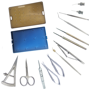 Set di 15 Strumenti Chirurgici per Glaucoma Oftalmico in Acciaio Inossidabile, Kit Riutilizzabile e Autoclavabile per Chirurgia Oculare - Product Image 3