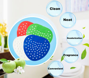 Schermi del produttore deodora Logo personalizzato stampato Anti Splash deodorante tappetino <span class=keywords><strong>orinatoio</strong></span> torte secchio per bagno <span class=keywords><strong>orinatoio</strong></span> - Product Image 5