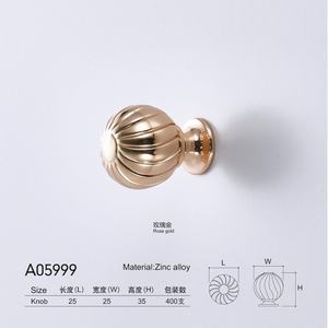 Custom-Made <b>Single</b>-Hole Zinc Alloy Cabinet Door and Drawer Handle Multi-Color Threaded Solid for Kitchen Dresser Bedroom Use - Product Image 3