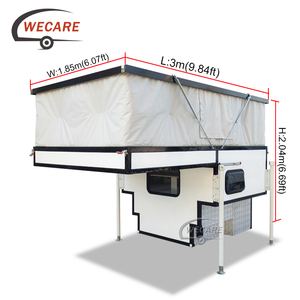 WECARE - Camper Desmontable Personalizado para Camioneta, Camper Deslizable para Camioneta en <span class=keywords><strong>Venta</strong></span>, <span class=keywords><strong>RV</strong></span> Ligero <span class=keywords><strong>de</strong></span> Aluminio para Todo Terreno - Product Image 1
