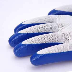 Guanti Rivestiti in Nitrile e Lattice Personalizzati, Guanti da Lavoro di Sicurezza con Rivestimento in Lattice Increspato per Uomo - Product Image 5