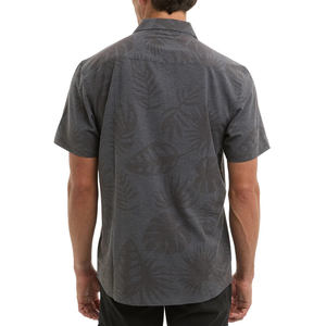 Camisa de pesca con capucha y botones de poliéster, con estampado de logotipo UV indígena, diseño de perla y mascarilla facial de pez rojo, de secado rápido, para otoño. - Product Image 3