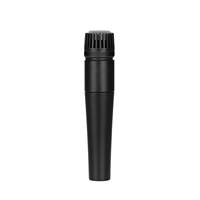 Microphone Filaire Professionnel SM57 - Connecteur XLR, Conception Portable avec Support pour Scène