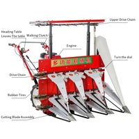 Offre Spéciale Petite Tondeuse Machine De Récolte Ventes Directes D'usine Ferme Tracteur Riz Blé Herbe Paille Poivre Ménage Culture Coupe