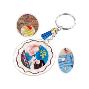 Venta caliente llavero de plástico personalizado Anime encanto amuleto portátil lindo Kawaii acrílico llavero Mini <span class=keywords><strong>brillo</strong></span> dibujos animados espejo encanto - Product Image 5