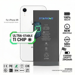 แบตเตอรี่ลิเธียมโพลิเมอร์คุณภาพสูงสำหรับเปลี่ยน X/XR/<span class=keywords><strong>XS</strong></span>/11/12 Pro Max - ประสิทธิภาพสูง รับประกัน 18 เดือน มีสินค้าในสต็อก - Product Image 1