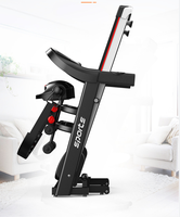 Venta al por Mayor de Cinta de Correr Plegable Eléctrica Inteligente y Plana para Caminar, Máquina Motorizada Multifuncional para Correr con Masaje