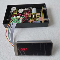 Cerradura Digital con Teclado y Pantalla LCD, Mecanismo Motorizado, Sistema de Bloqueo para Caja Fuerte de Hotel