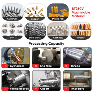 CJM250/JY250VF, precio bajo, mini máquinas de torno de banco portátiles con mandril de 125mm - Product Image 4