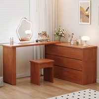 Meuble de maquillage moderne en bois, table à ongles polyvalente pour intérieur et extérieur, coiffeuse pour centre commercial et chambre à louer