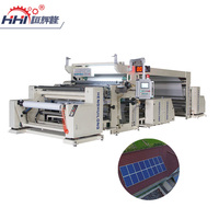 Machine de plastification de Film de tissu non tissé adhésif thermofusible PSA PUR de contrôle de servomoteur complet