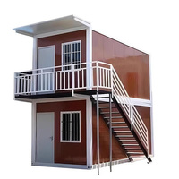Maison préfabriquée de luxe de 20 pieds, maison mobile modulaire en conteneur, mini-maison préfabriquée, maison préfabriquée en conteneur