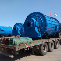 Meilleure qualité 2100x450/3200x450/2700x450/2400x3600 broyeur à boulets pour oxyde de plomb, cuivre, coltan, or au Zimbabwe prix usine