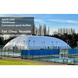 Dômes sportifs gonflables personnalisables pour intérieur – Dernier design <span class=keywords><strong>de</strong></span> <span class=keywords><strong>film</strong></span> gonflable pour terrains <span class=keywords><strong>de</strong></span> basketball, football, tennis – Maisons bulles - Product Image 5