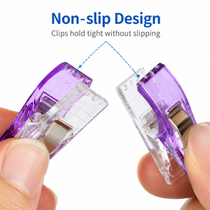 Clips de Costura de Plástico Marca BOCHENG (Portátiles) en Colores Surtidos para Acolchado, Confección y Fijación de Telas, Suministro de Fábrica - Product Image 2