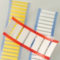 Étiquettes de câble thermorétractables de différentes couleurs