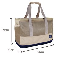 Sac à dos pour animaux de compagnie SENDA, décontracté, portable, en nylon, avec roulettes, design bandoulière, pour usage quotidien, fermeture éclair, charge maximale 10 kg, chiens et chats de petite taille