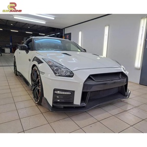 ชุดแต่งกันชนหน้าสไตล์ Nismo แบบคาร์บอนไฟเบอร์บางส่วน ลายทวิลวีฟ เงา พร้อมลิ้นกันชนหน้า สำหรับ GT-R R35 ปี 2008-2016 - Product Image 6