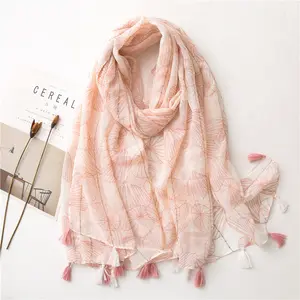 Luxury brand 2021 Autumn winter women scarf beach shawl cotton lady fashion scarves bandana pashmina wrap hijab muffler