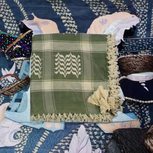 Yashmagh Árabe Personalizado, Kuffiyeh Palestino, Pañuelo Islámico para Hombre, Shemagh Cuadrado de Poliéster para Verano, Bufanda Árabe - Product Image 2