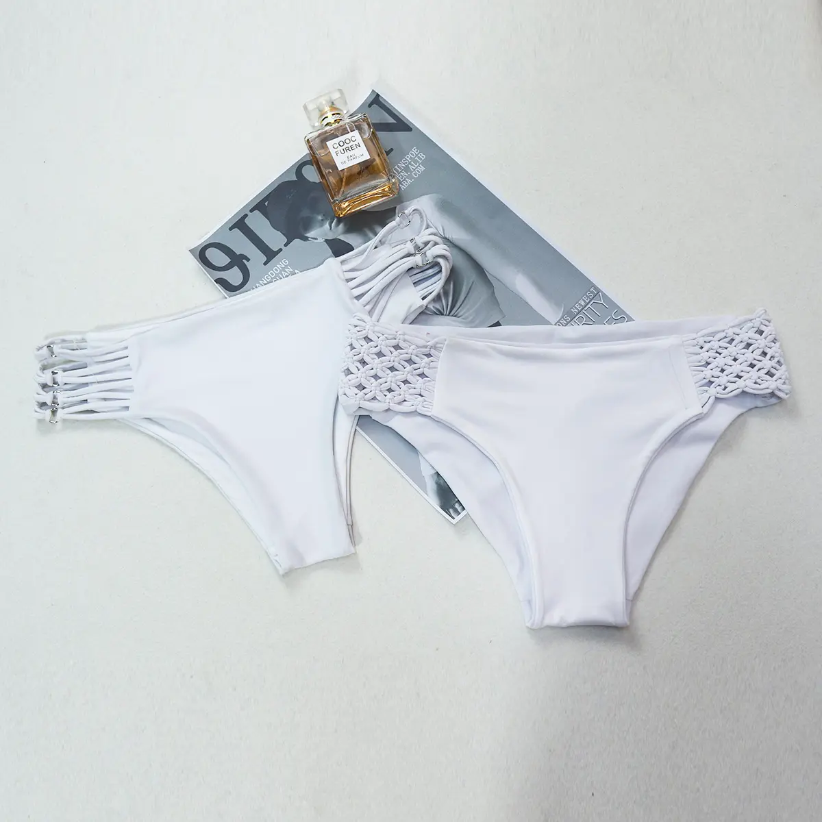 Micro Bikini Badmode 2 Stuk Badpakken Bandeau Custom Bikini Set