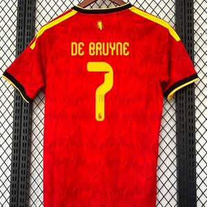 Darlly Shop 2026 para EE. UU., México y Bélgica, Camiseta <span class=keywords><strong>de</strong></span> Competición <span class=keywords><strong>de</strong></span> Manga Corta para Hombre, <span class=keywords><strong>De</strong></span> <span class=keywords><strong>Bruyne</strong></span> Lukaku, Fuente Original <span class=keywords><strong>de</strong></span> Fútbol - Product Image 2