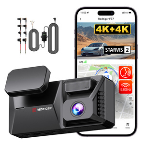 REDTIGER Distributor F77 Night Vision Dual 4K Starvis 2 IMX678 <b>Sensor</b> <b>Car</b> Black Box Dash Camera Front and Rear with WIFI GPS - Product Image 2