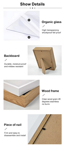 Personalizzabile 3cm 5cm struttura in legno cavo fatta a mano fai da te immagine di fiori secchi <span class=keywords><strong>con</strong></span> insetto profondo fiore essiccato profondo cornice per <span class=keywords><strong>foto</strong></span> - Product Image 4