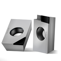 Plaquette d'insertion indexable PCD CBN pour tour CNC, outil de tournage en carbure pour acier trempé, alliage d'aluminium, application de tournage de haute précision
