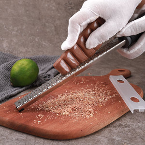 Rallador Multifuncional de Acero Inoxidable, Rallador de Limón, Coco y Queso para Utensilios de Cocina - Product Image 5