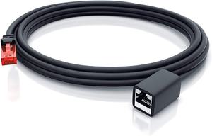 Câble d'extension <span class=keywords><strong>RJ45</strong></span> mâle vers femelle Cat6 pour réseau avec gaine PVC/LSZH, bande passante 500 MHz, 10GBASE-T - Product Image 5