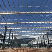 Entrepôt/atelier en structure métallique de pointe pour les besoins industriels modernes, fabriqué par de grands fabricants expérimentés.