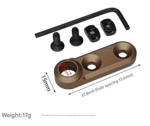 Correa de Hombro Táctica Resistente de Aleación de Aluminio para Caza al Aire Libre con Hebilla QD - Product Image 3