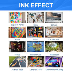 Encre UV pour impression murale et sol 3D, 1000 ml, 5 couleurs, pour imprimante à jet d'encre murale Epson Dx7 Dx10 I3200 I1600 - Product Image 5
