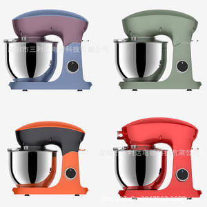 Batidora de pie Sanlida de 6.5L, mezcladora automática de masa con engranaje metálico y motor de 1800W para uso en panadería - Product Image 4