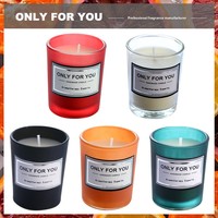 Vela cilíndrica de cera de soja de marca estadounidense, regalo transfronterizo de Navidad y cumpleaños, perfumada, crea un ambiente acogedor, perfecta.