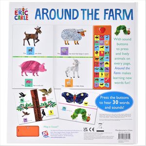 Livre d'activités sonore personnalisé pour enfants, avec impression <span class=keywords><strong>de</strong></span> mots pour les premiers pas, livre sonore personnalisé pour enfants - Product Image 2