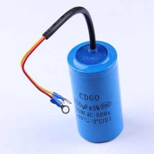 Condensateur de démarrage Cd60 350µF 250V AC pour moteurs électriques et compresseurs d'air - Product Image 4