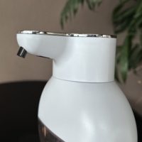 Mini distributeur de savon automatique sans contact, forme ronde mignonne, 420 ml, usine source, en stock, vente en gros, certifié CE FCC ROHS